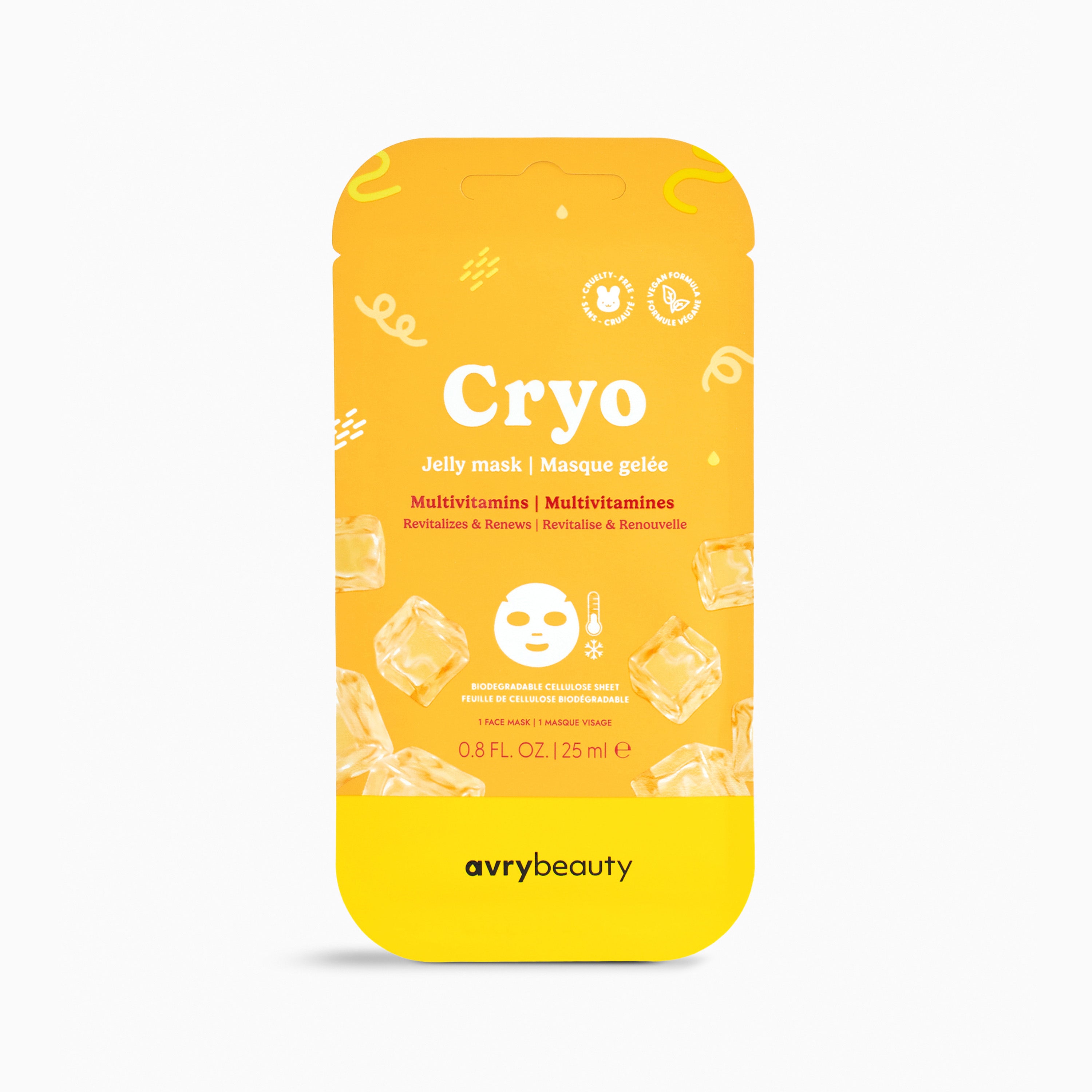 Cryo Jelly Mask with Multivitamins | AvryBeauty