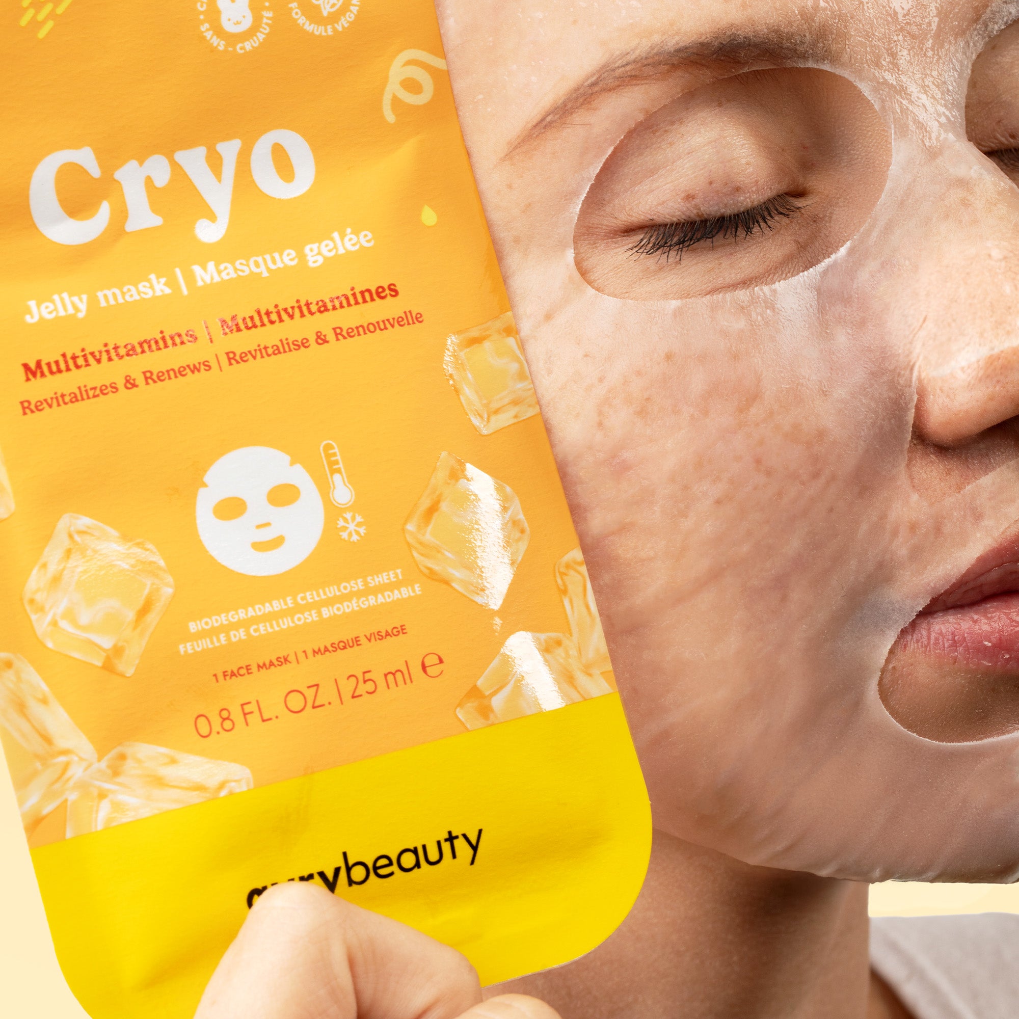 Cryo Jelly Mask with Multivitamins | AvryBeauty