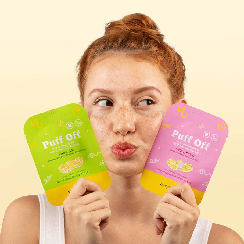 Puff Off Eye Contour Patch Display Kit - Retinol