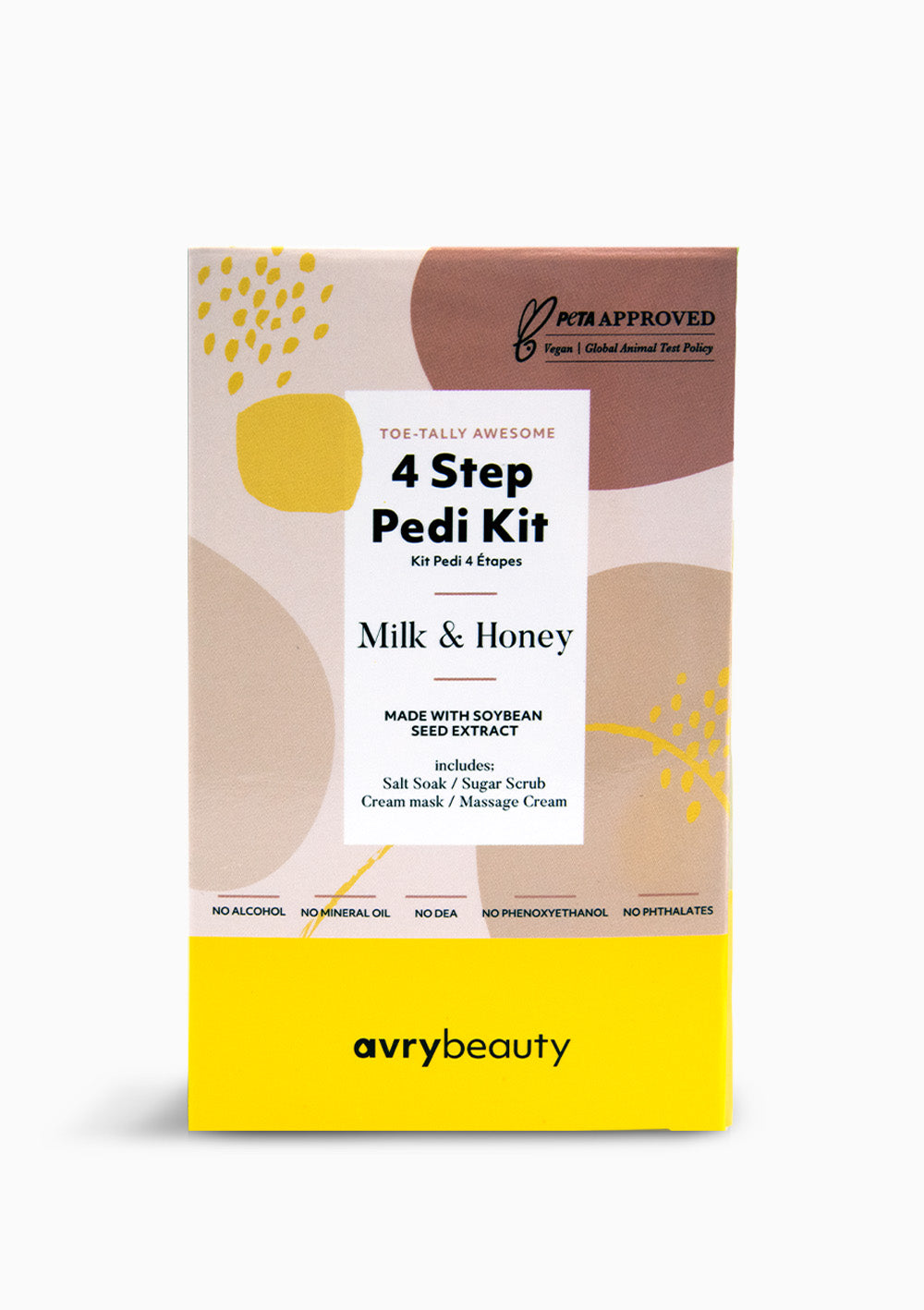 4 Step Pedi Kit - Milk & Honey