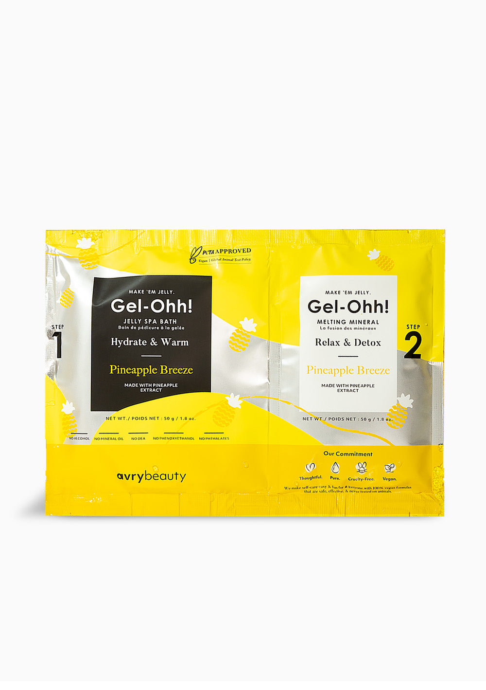 Limited Edition Gel-Ohh! Jelly Spa Bath - Pineapple Breeze