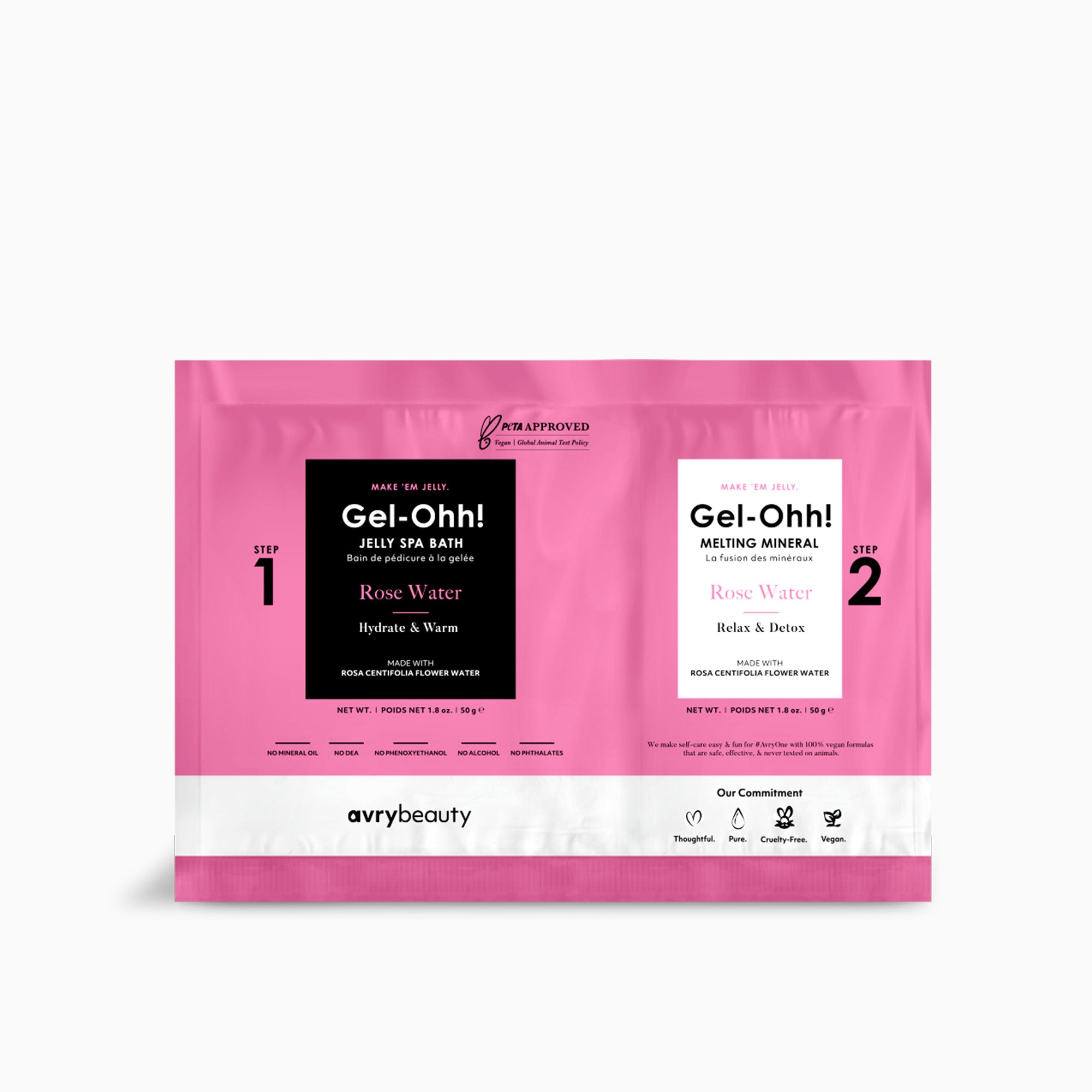 Tea Tree Gel Ohh Jelly Spa Bath Pedicure Kit | AvryBeauty