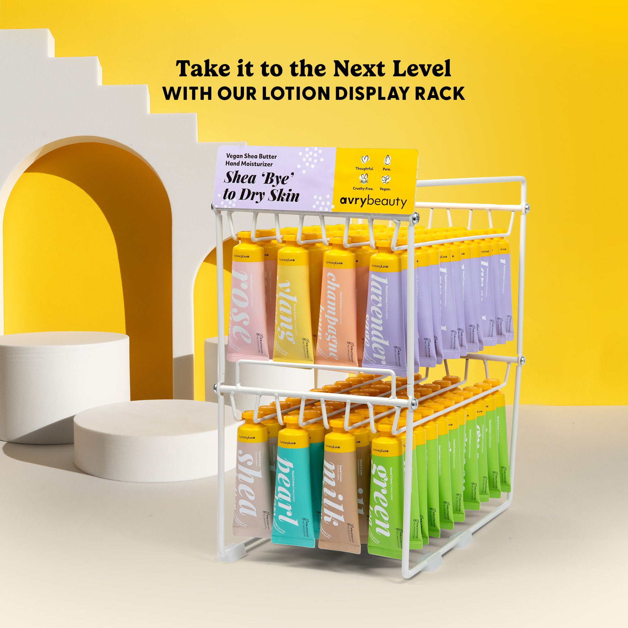 Deluxe Shea Bye to Dry Skin Display Kit | AvryBeauty