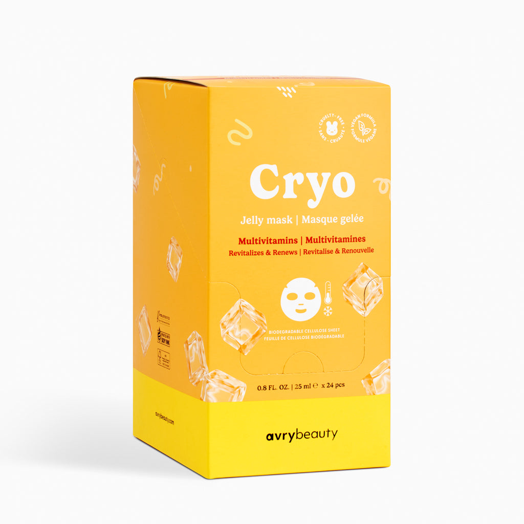 Cryo Jelly Mask Display Kit - Multivitamins