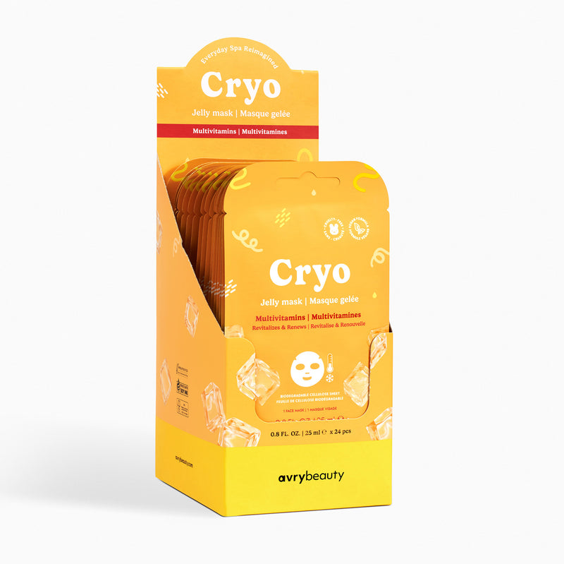 Cryo Jelly Mask Display Kit - Multivitamins