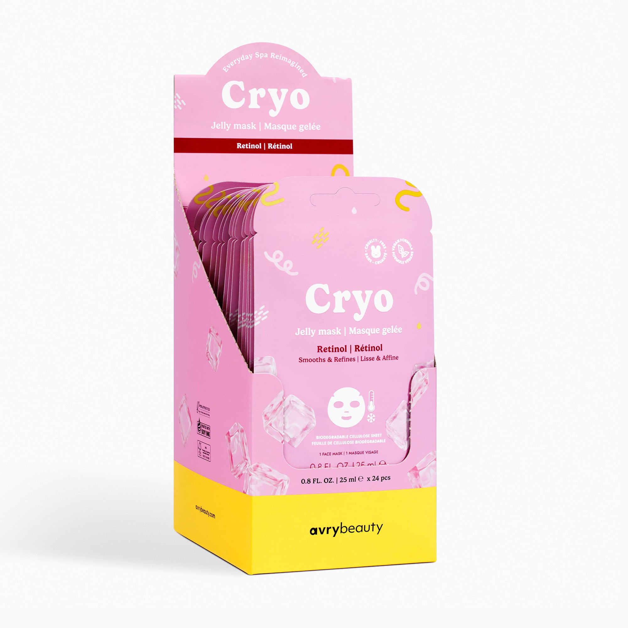 Cryo Jelly Mask with Retinol | AvryBeauty