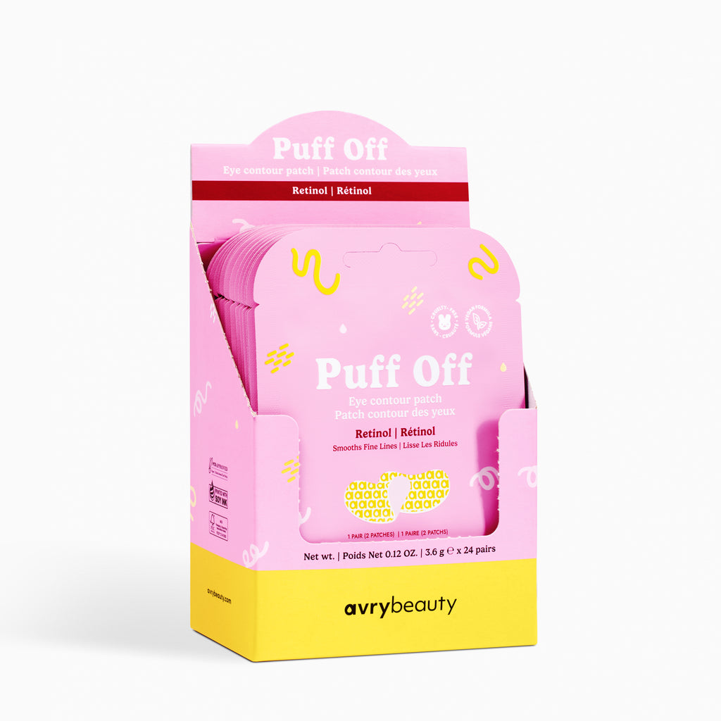 Puff Off Eye Contour Patch Display Kit - Retinol