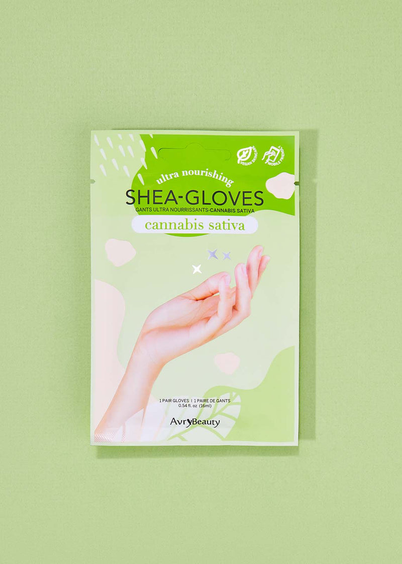 Shea Butter Gloves - Cannabis Sativa