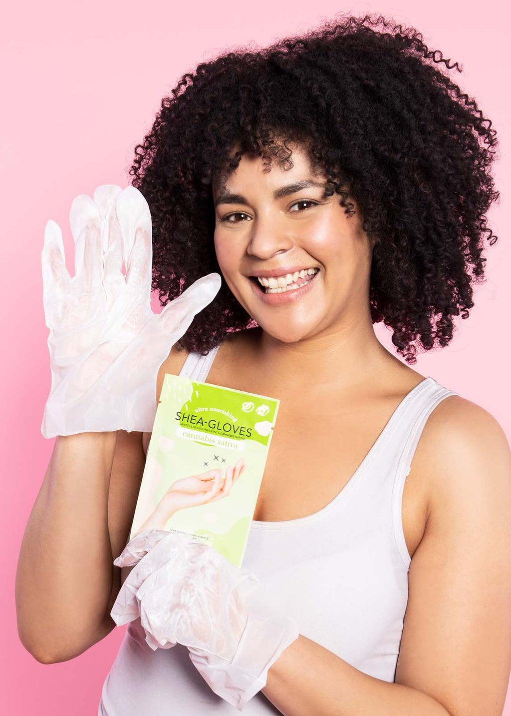 Shea Butter Gloves - Cannabis Sativa