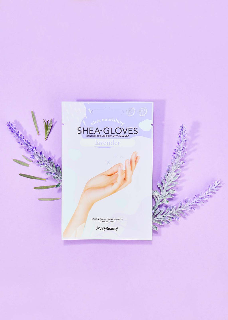 Shea Butter Gloves - Lavender